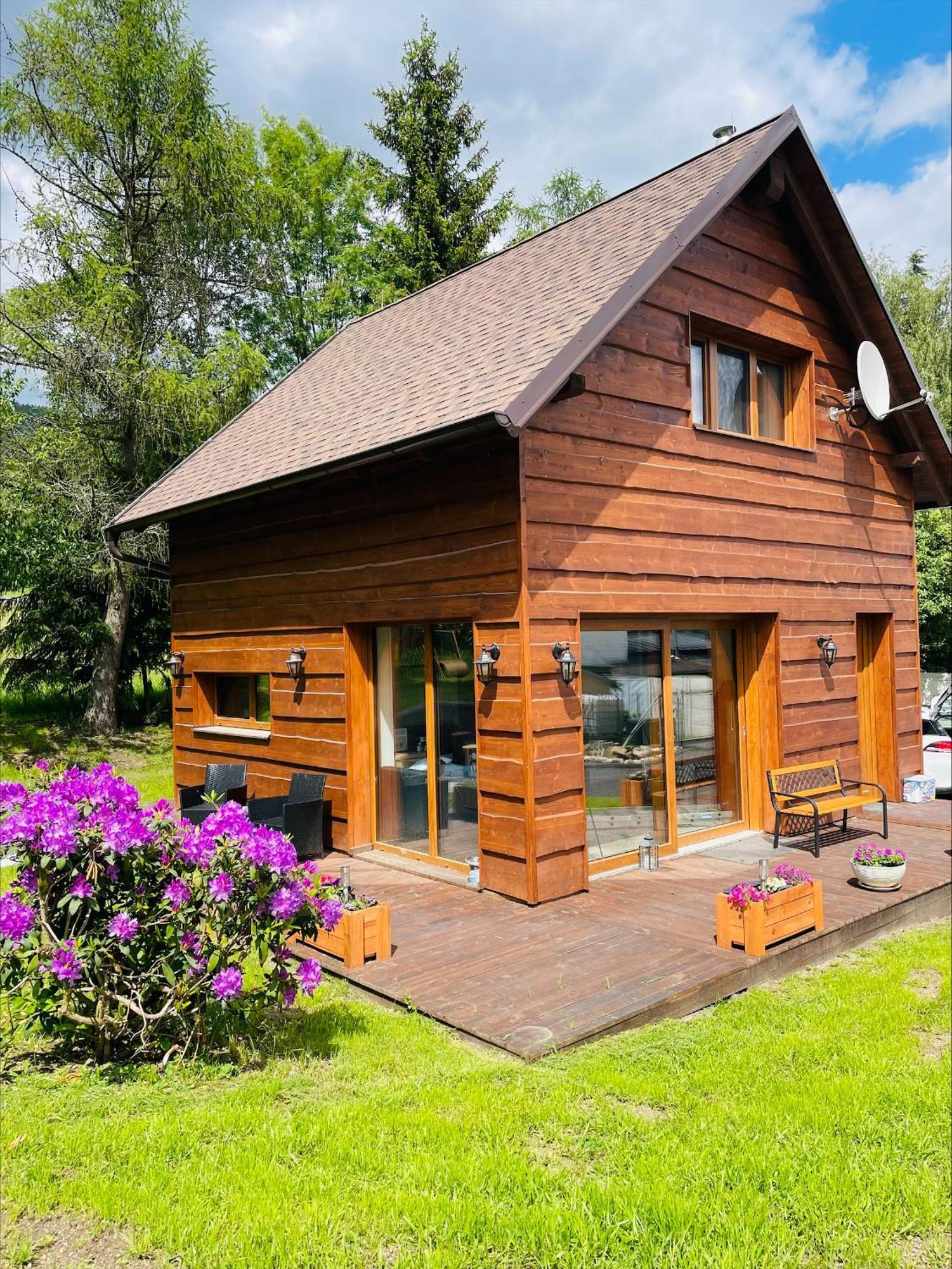 Srub V Oderi Vila Hroznetin Exterior foto